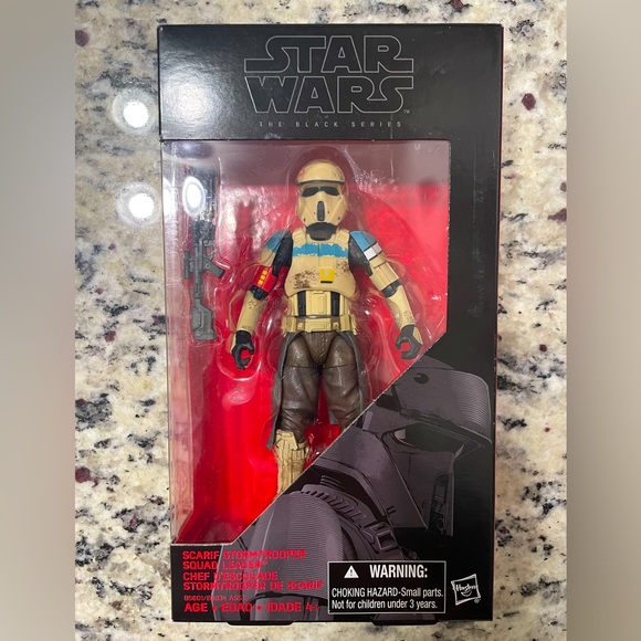 SW Black series sarif storm trooper figure